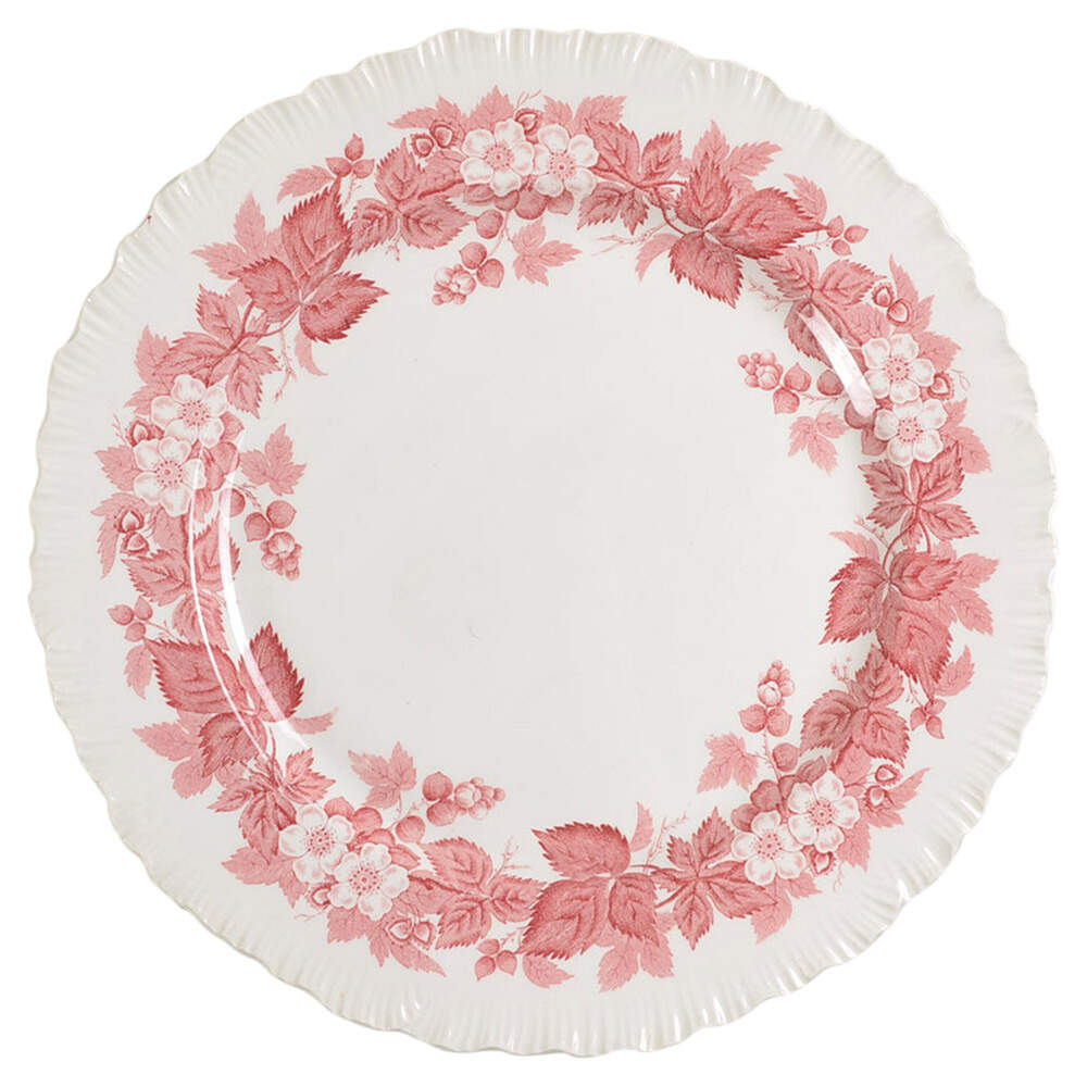 Bramble Pink (Shell Edge) Dinner Plate by Wedgwood-1