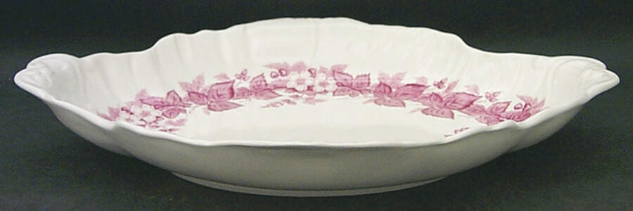 Bramble Pink (Shell Edge) Centerpiece by Wedgwood-1