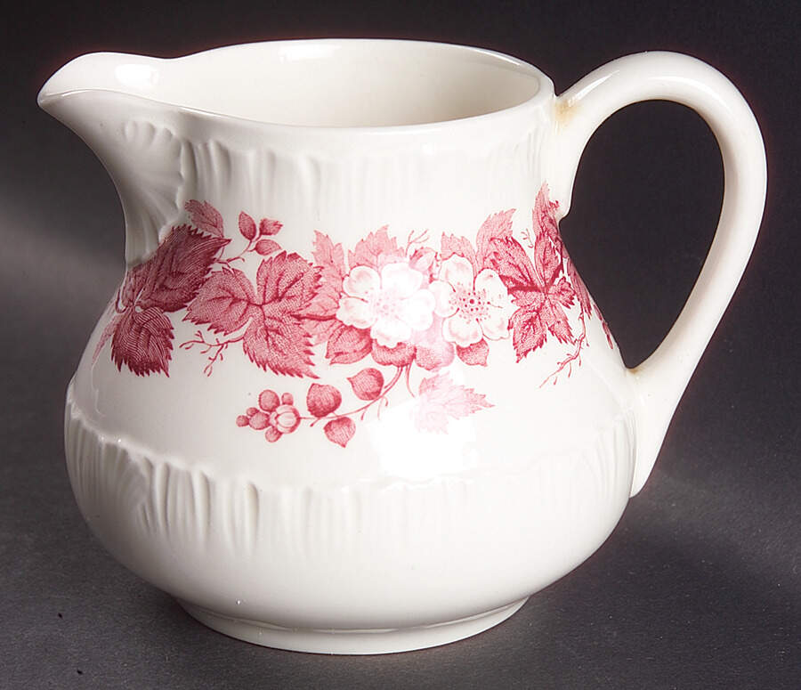 Bramble Pink (Shell Edge) 14 Oz Pitcher by Wedgwood-1