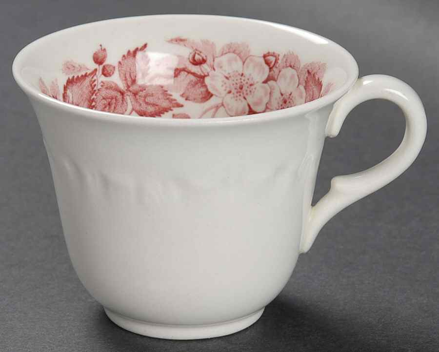 Bramble Pink (Shell Edge) Flat Demitasse Cup by Wedgwood-1