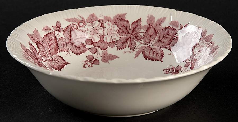 Bramble Purple Coupe Cereal Bowl by Wedgwood-1