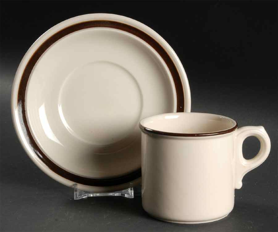 Brazil Flat Cup & Saucer Set by Wedgwood-1
