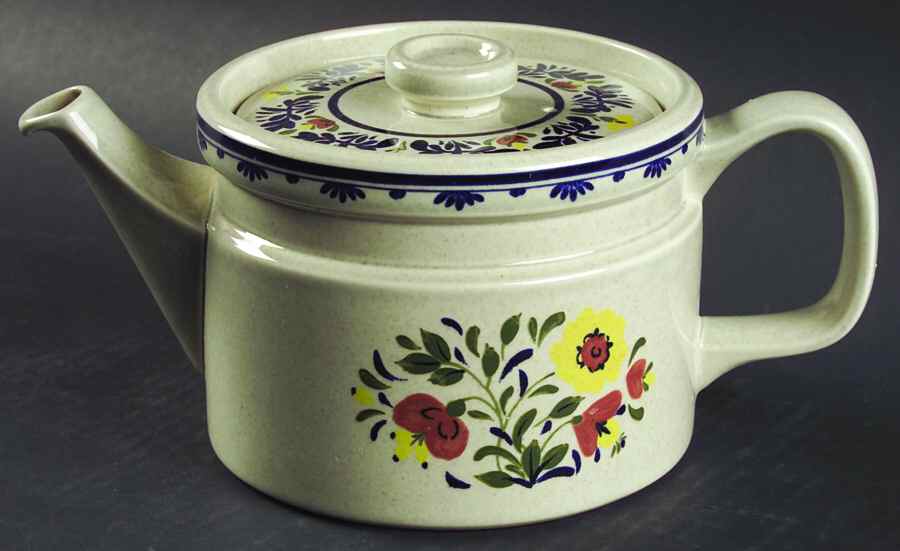 Breton Teapot & Lid by Wedgwood-1