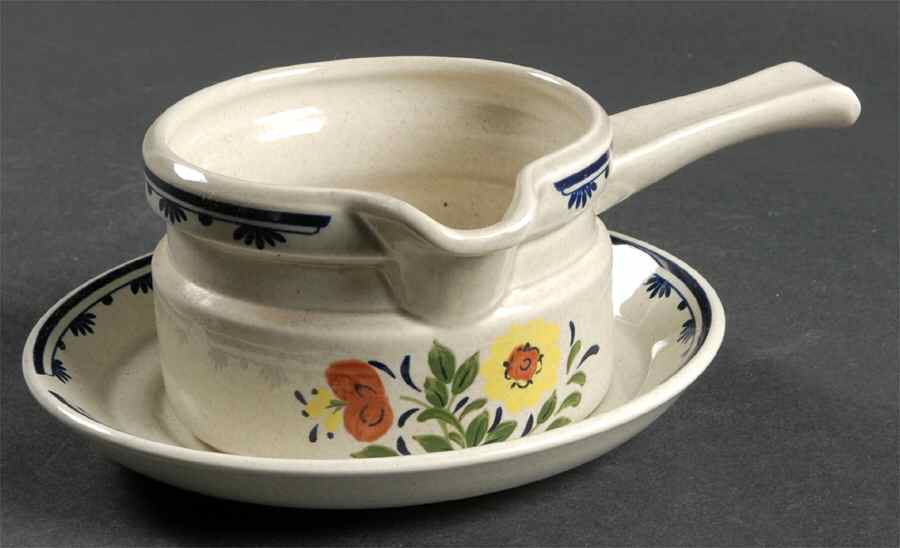 Breton Gravy Boat & Underplate by Wedgwood-1