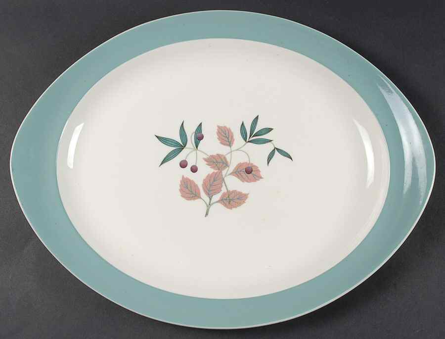 Brecon 14" Oval Serving Platter by Wedgwood-1