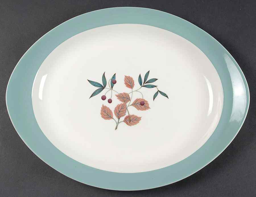 Brecon 12" Oval Serving Platter by Wedgwood-1