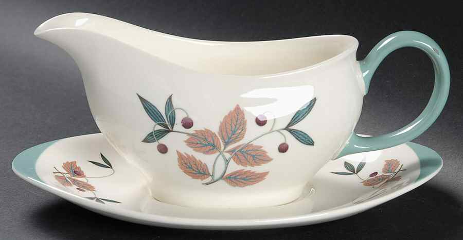 Brecon Gravy Boat & Underplate by Wedgwood-1