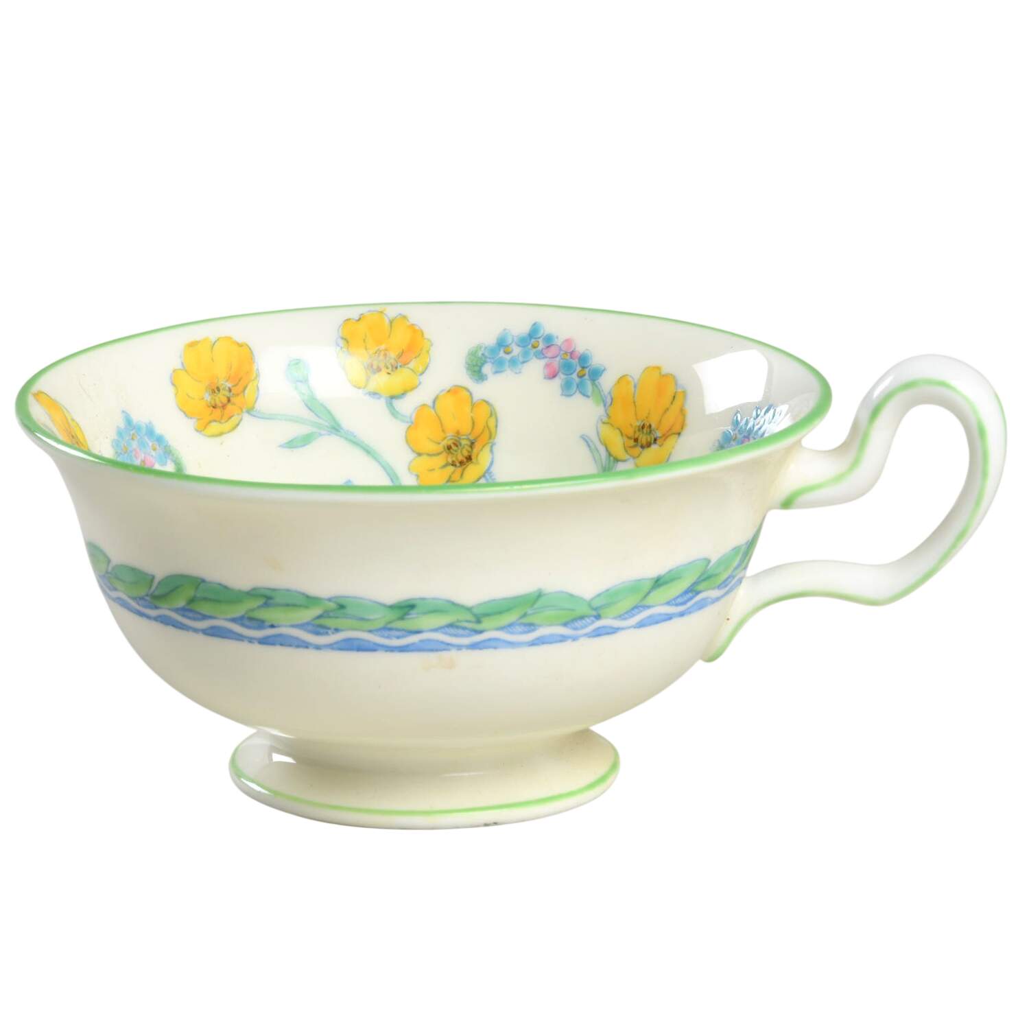 Brookside Flowers Footed Cup by Wedgwood-1