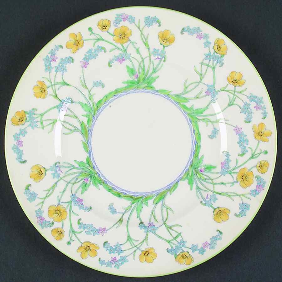 Brookside Flowers Luncheon Plate by Wedgwood-1
