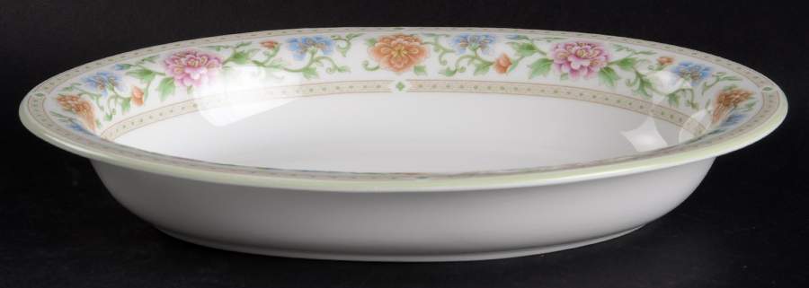Brocade 10" Oval Vegetable Bowl by Wedgwood-1