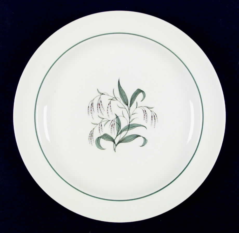 Broomgrass Green (No Trim, Green Verge) Dinner Plate by Wedgwood-1