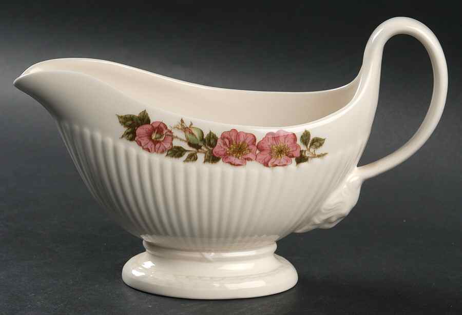 Briar Rose Open Sauce Boat by Wedgwood-1