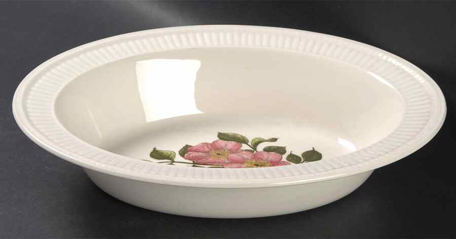 Briar Rose 10" Oval Vegetable Bowl by Wedgwood-1