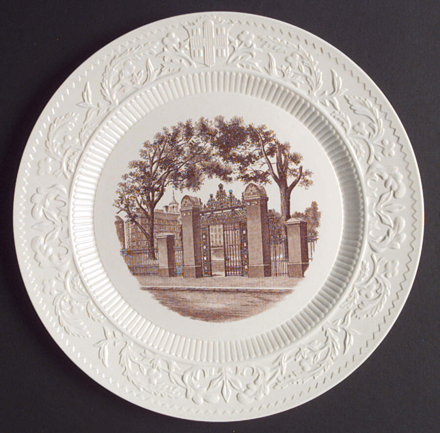Brown University Brown Dinner Plate by Wedgwood-1
