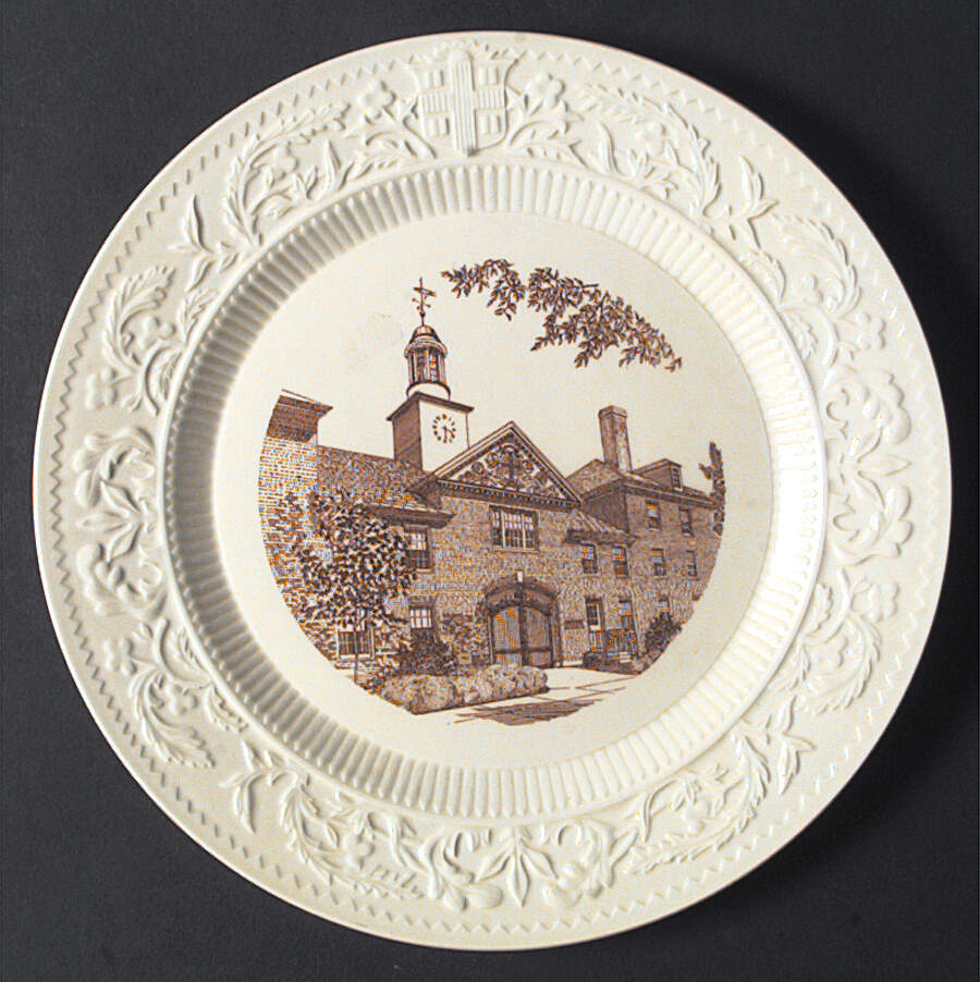 Brown University Brown Dinner Plate by Wedgwood-1