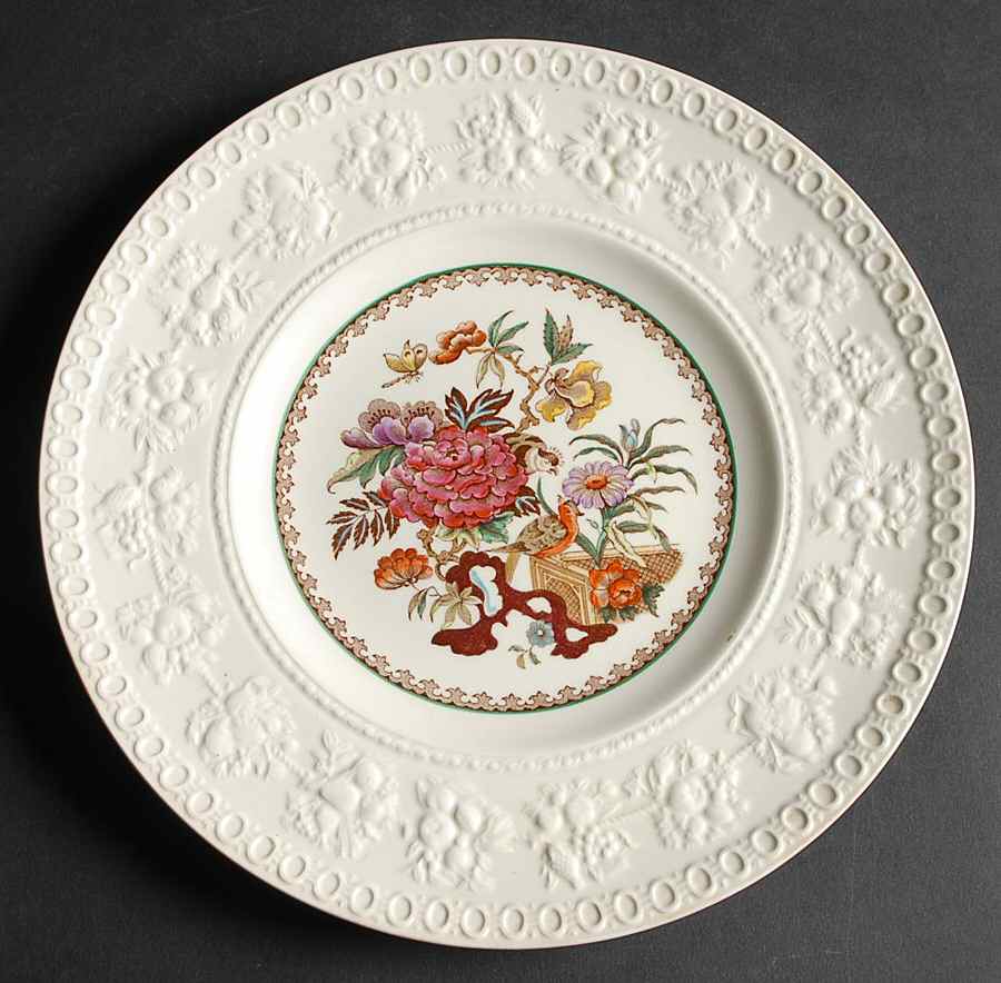 Bullfinch Wellesely Multicolor Luncheon Plate by Wedgwood-1