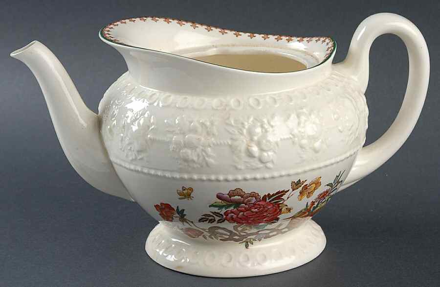 Bullfinch Wellesely Multicolor Teapot No Lid by Wedgwood-1