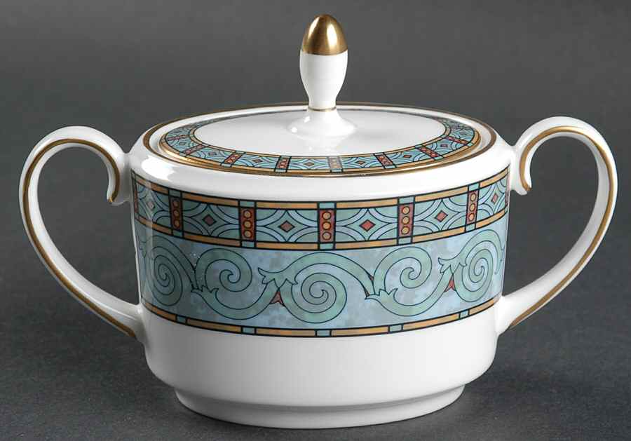 Byzantium Sugar Bowl & Lid by Wedgwood-1