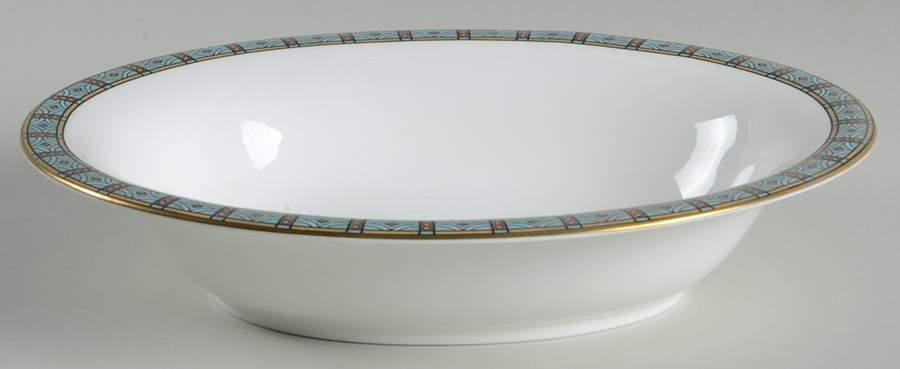 Byzantium 9" Oval Vegetable Bowl by Wedgwood-1