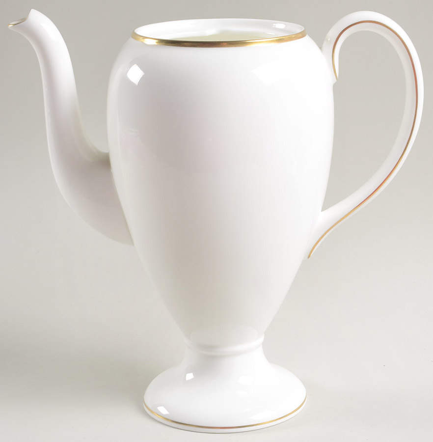 California (Bone) Coffee Pot No Lid by Wedgwood-1