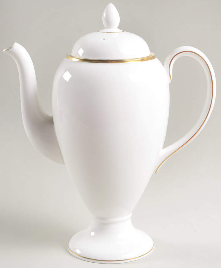 California (Bone) Coffee Pot & Lid by Wedgwood-1