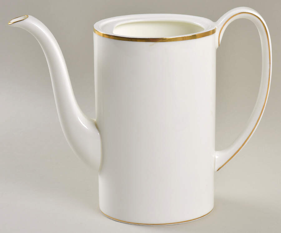 California (Bone) Mini Coffee Pot No Lid by Wedgwood-1