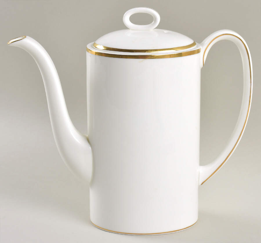 California (Bone) Mini Coffee Pot & Lid by Wedgwood-1