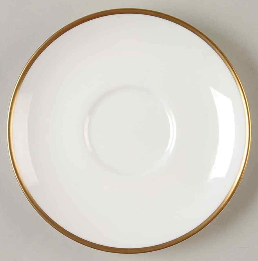 California (Bone) Saucer for Footed Cream Soup Bowl by Wedgwood-1