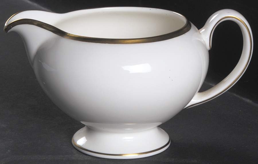 California (Bone) Leigh Shape Creamer by Wedgwood-1