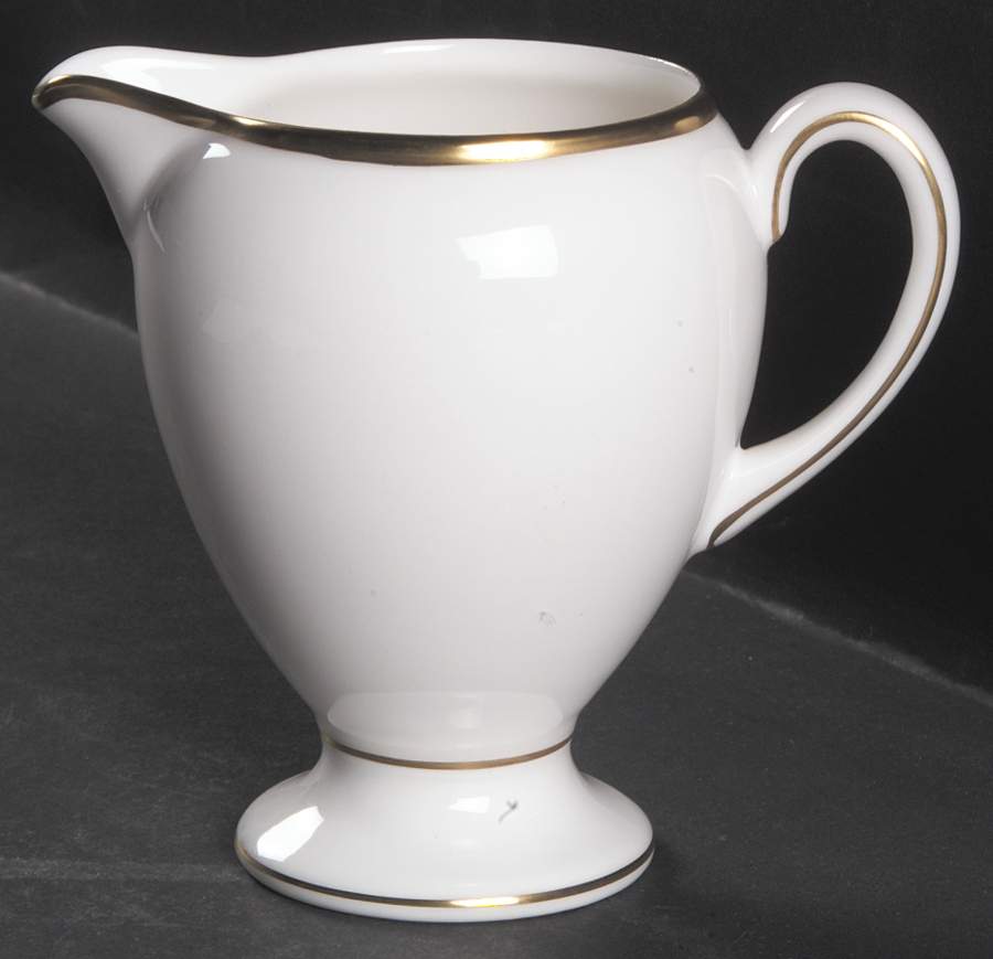 California (Bone) Globe Shape Creamer by Wedgwood-1