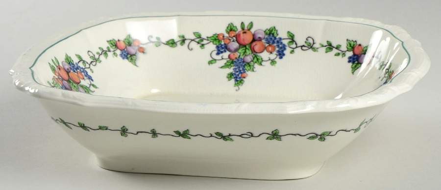 California (Earthenware) 9" Square Vegetable Bowl by Wedgwood-1