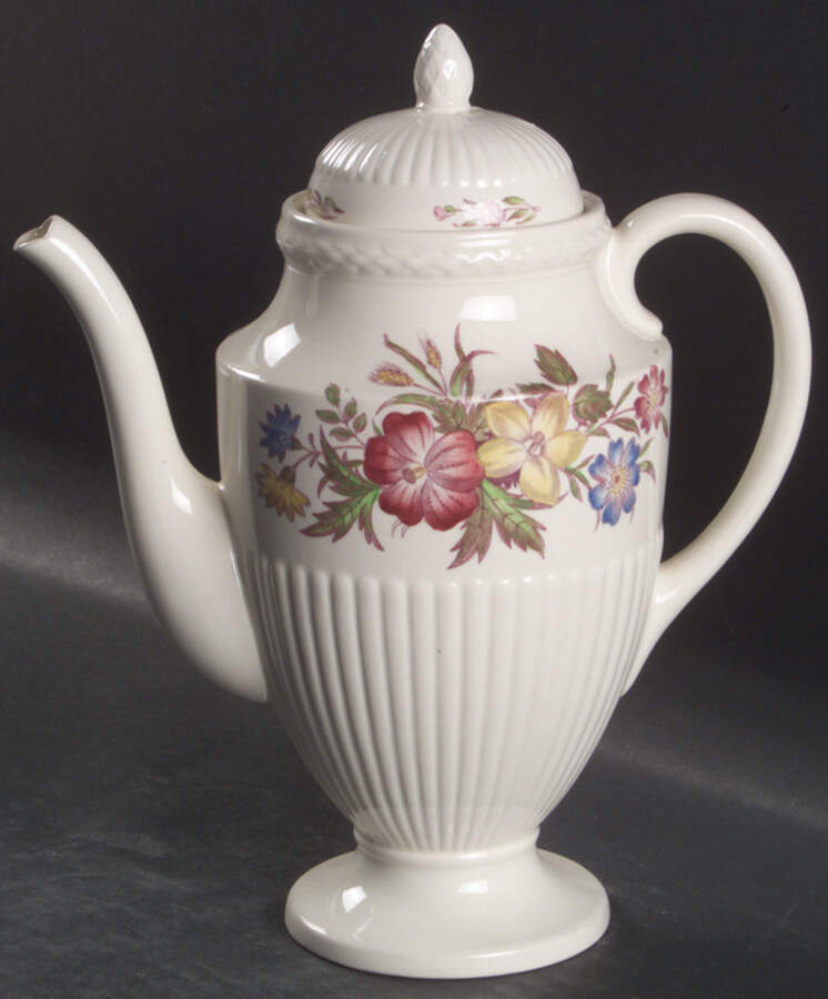 Cavalier Meadow Coffee Pot & Lid by Wedgwood-1