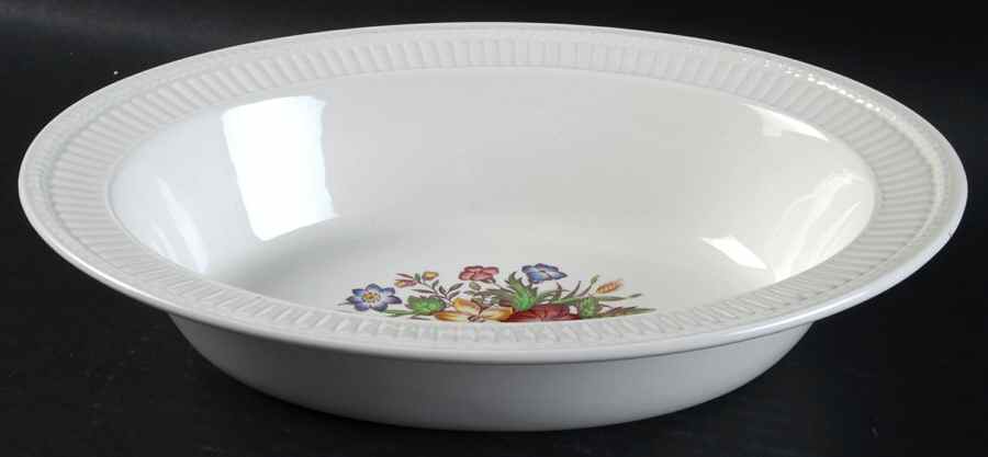 Cavalier Meadow 10" Oval Vegetable Bowl by Wedgwood-1