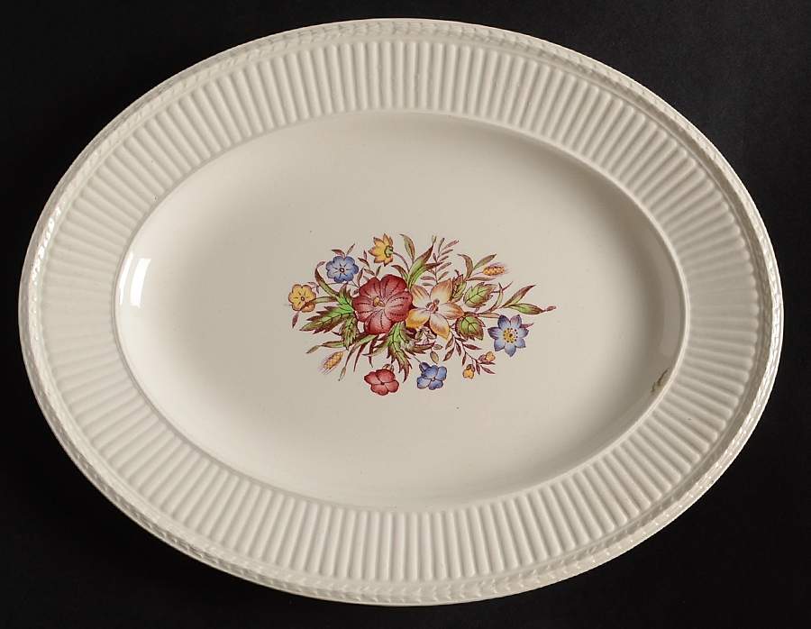 Cavalier Meadow 11" Oval Serving Platter by Wedgwood-1
