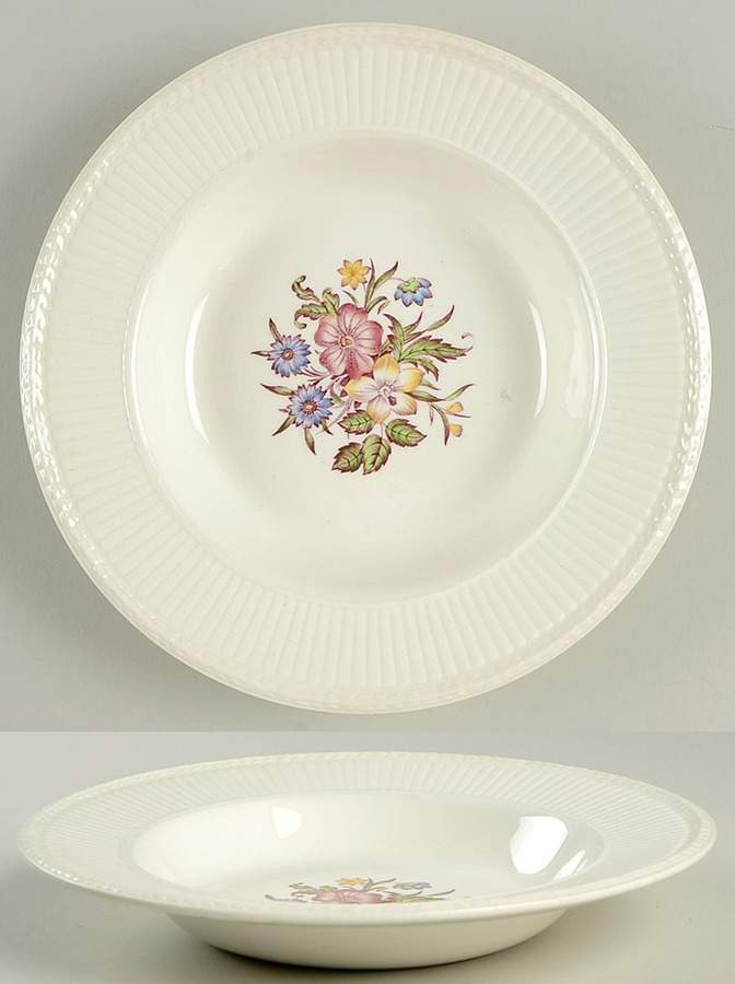 Cavalier Meadow Rim Soup Bowl by Wedgwood-1