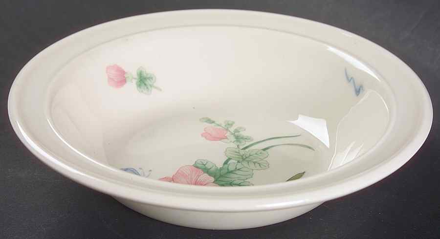 Camellia (Oven To Table) Rim Fruit/Dessert (Sauce) Bowl by Wedgwood-1