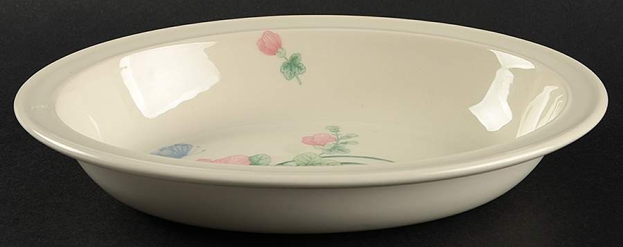Camellia (Oven To Table) 9" Oval Vegetable Bowl by Wedgwood-1