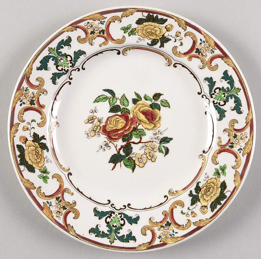 Camelia Salad Plate by Wedgwood-1