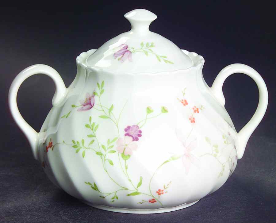 Campion Sugar Bowl & Lid by Wedgwood-1