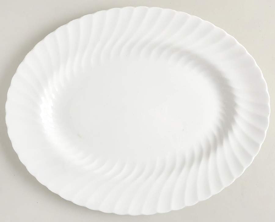 Candlelight 14" Oval Serving Platter by Wedgwood-1