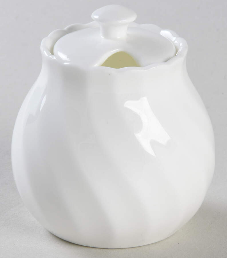 Candlelight Mustard Jar & Lid by Wedgwood-1
