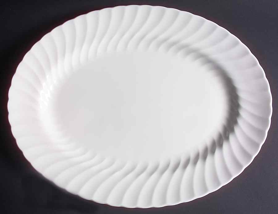 Candlelight 17" Oval Serving Platter by Wedgwood-1