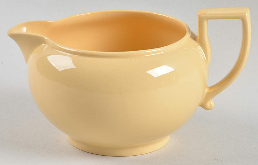 Cane Yellow Creamer by Wedgwood-1