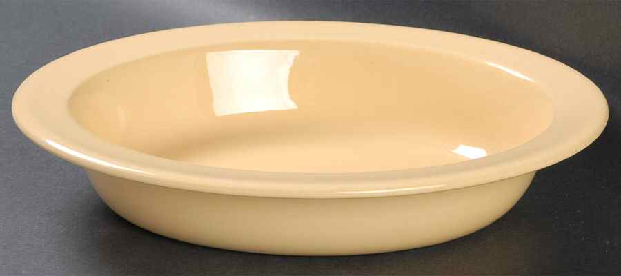 Cane Yellow 9" Oval Vegetable Bowl by Wedgwood-1