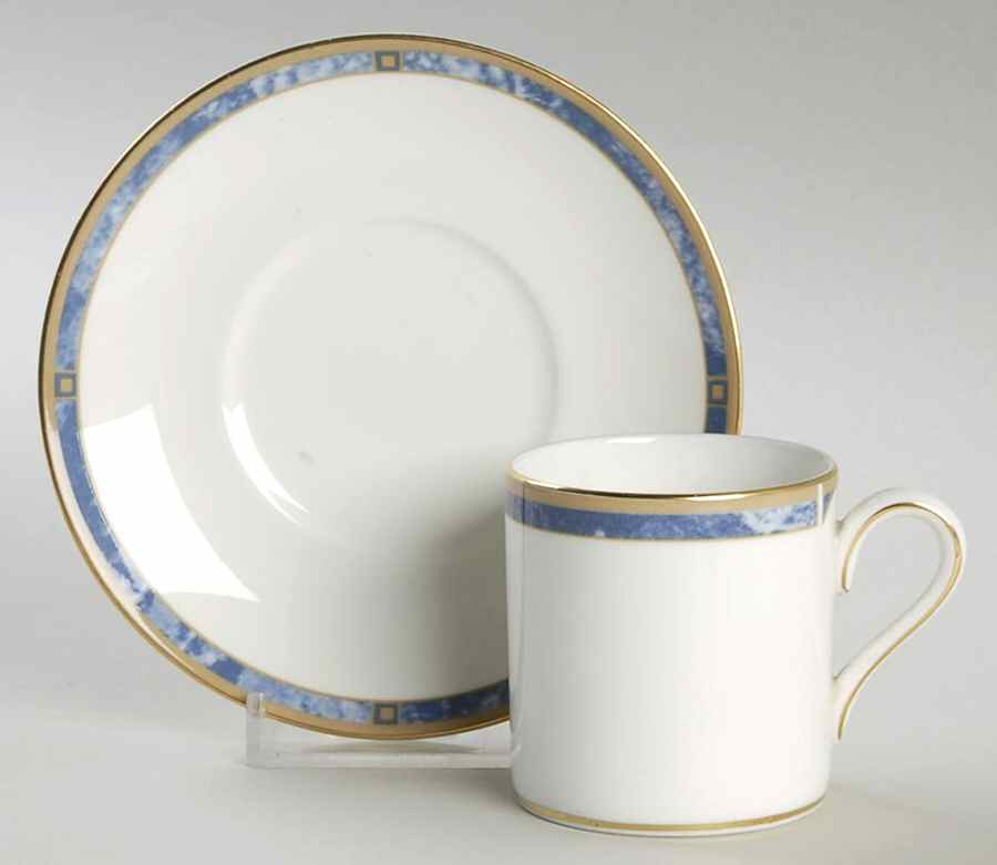 Cantata Bond Shape Demitasse Cup and Saucer Set by Wedgwood-1