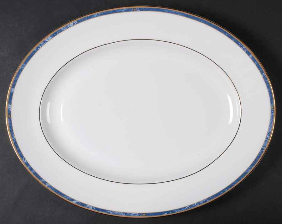 Cantata 14" Oval Serving Platter by Wedgwood-1