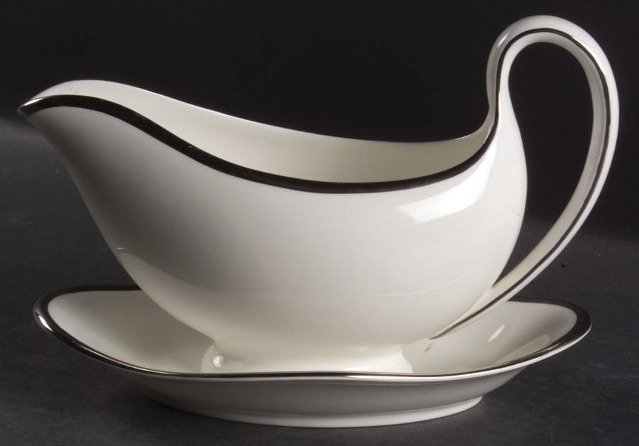 Carlyn Gravy Boat with Attached Underplate by Wedgwood-1