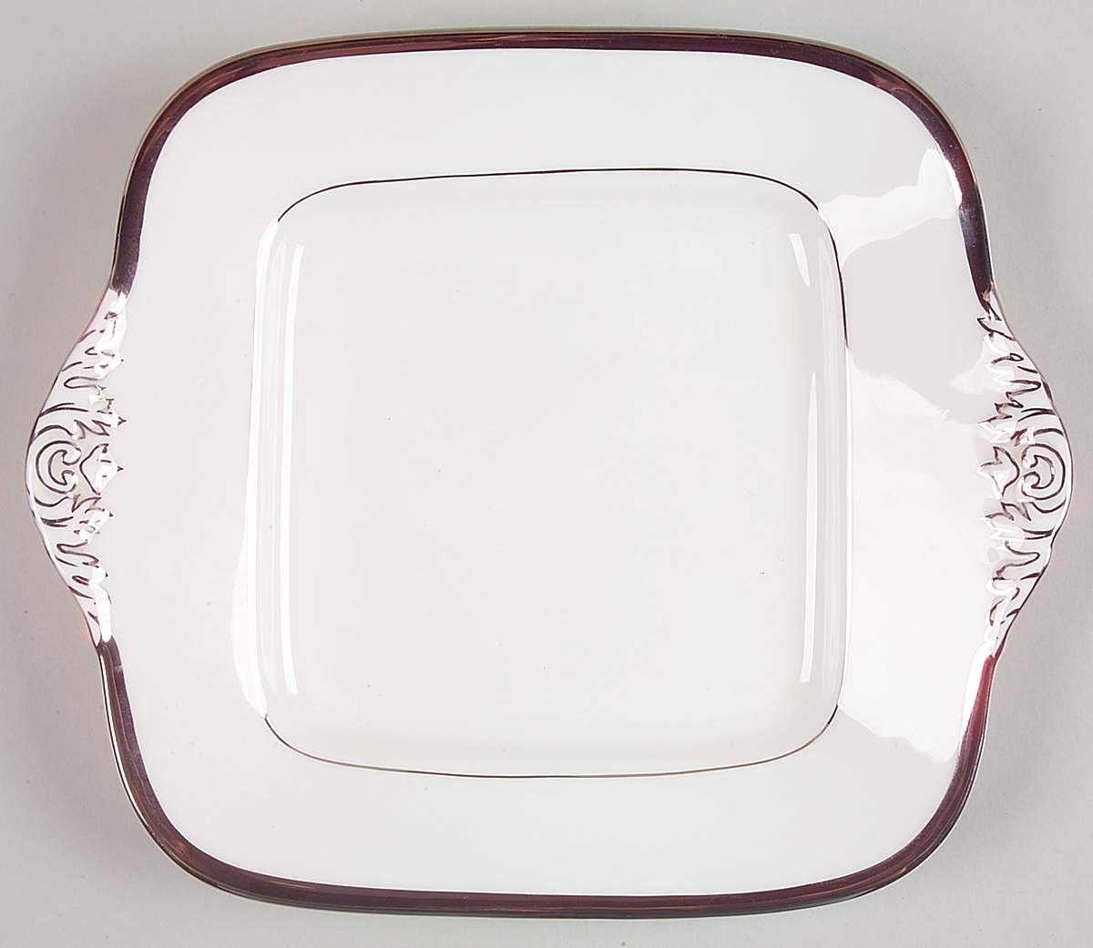 Carlyn Square Handled Cake Plate by Wedgwood-1