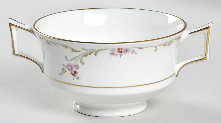 Carisbrooke Footed Cream Soup Bowl by Wedgwood-1