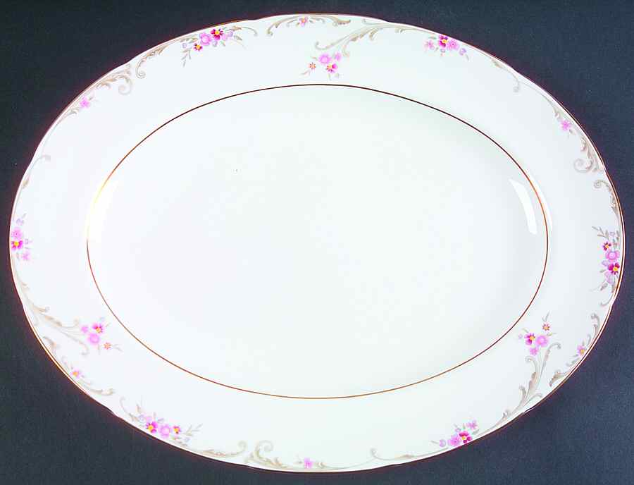 Carisbrooke 15" Oval Serving Platter by Wedgwood-1